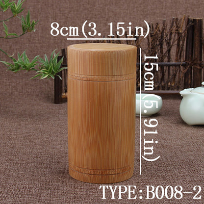 Mini Bamboo Tea Caddy