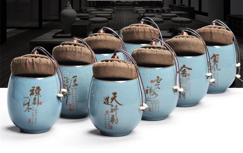 Premium Tea Storage Set