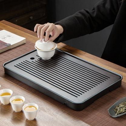 Zen Flow™ Bamboo Tea Ceremony Tray