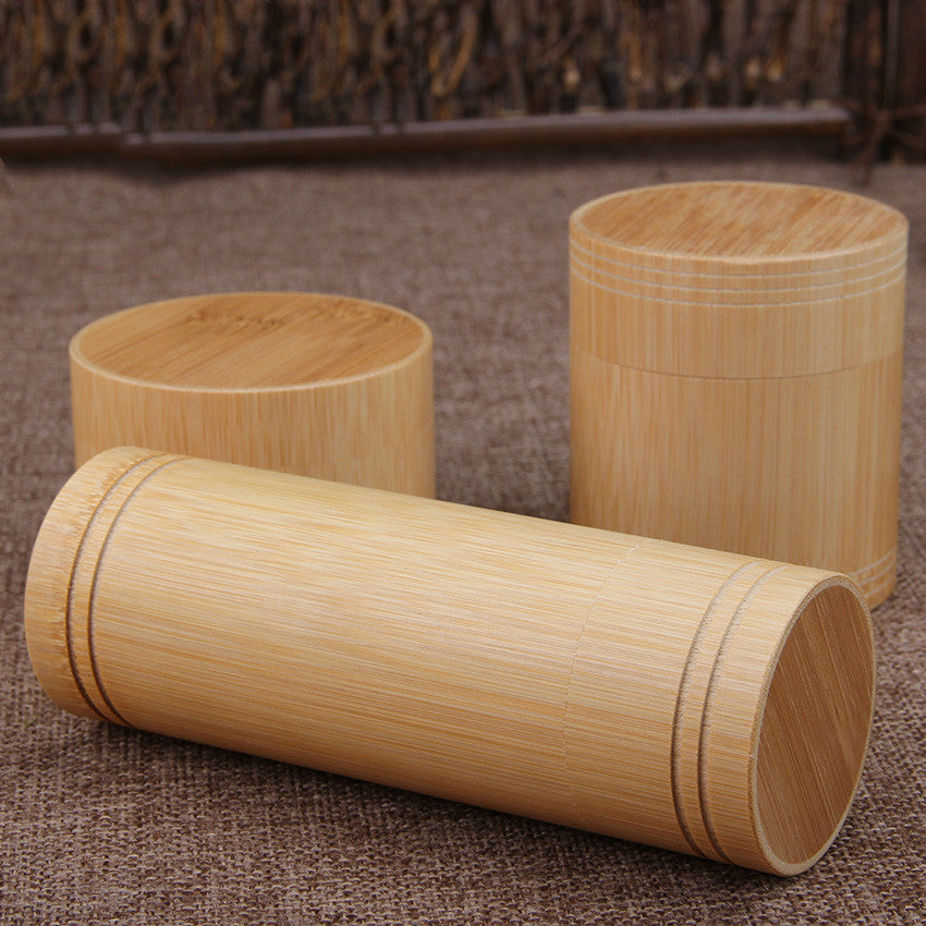 Mini Bamboo Tea Caddy