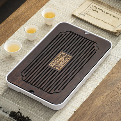 Zen Flow™ Bamboo Tea Ceremony Tray