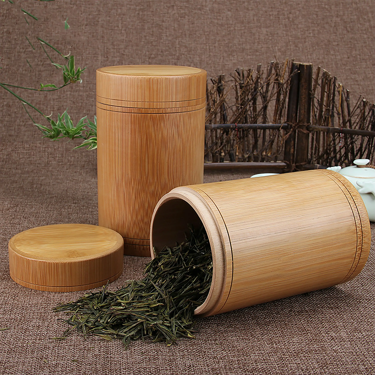 Bamboo Tea Accessories Bundle