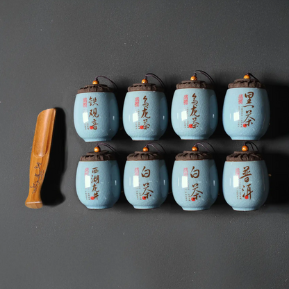 Premium Tea Storage Set