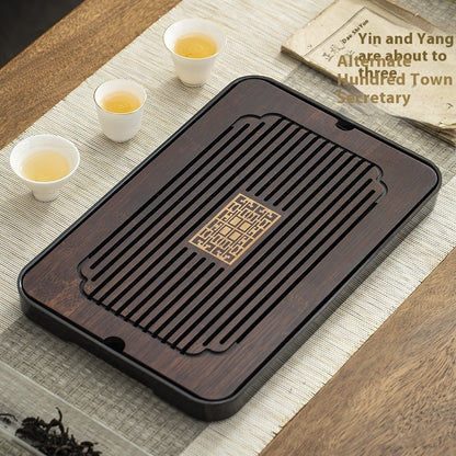 Zen Flow™ Bamboo Tea Ceremony Tray