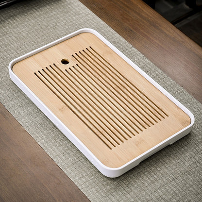 Zen Flow™ Bamboo Tea Ceremony Tray